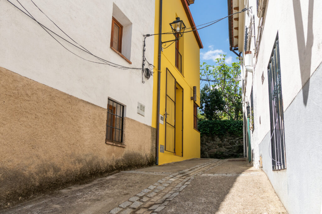 Fachada de Casa La Vera Rural en Talaveruela, Extremadura