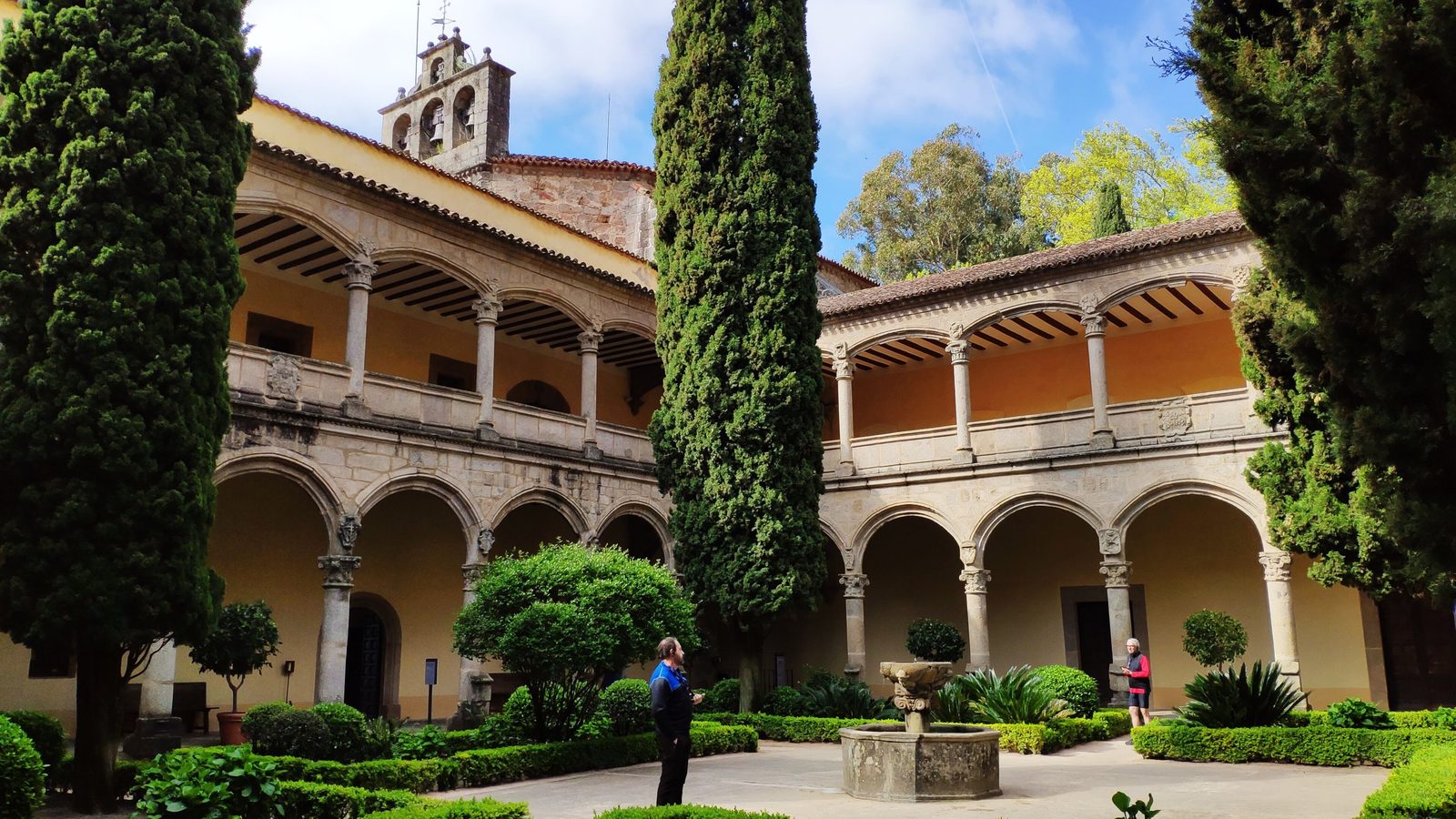 Claustro renacentista del Monasterio de Yuste